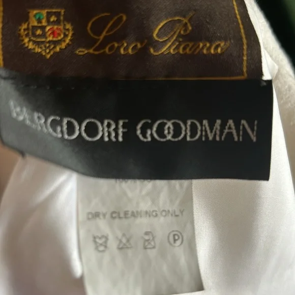 Loro Piana Lustrous Cashmere Open Blazer Made In Italy - Picture 11 of 13